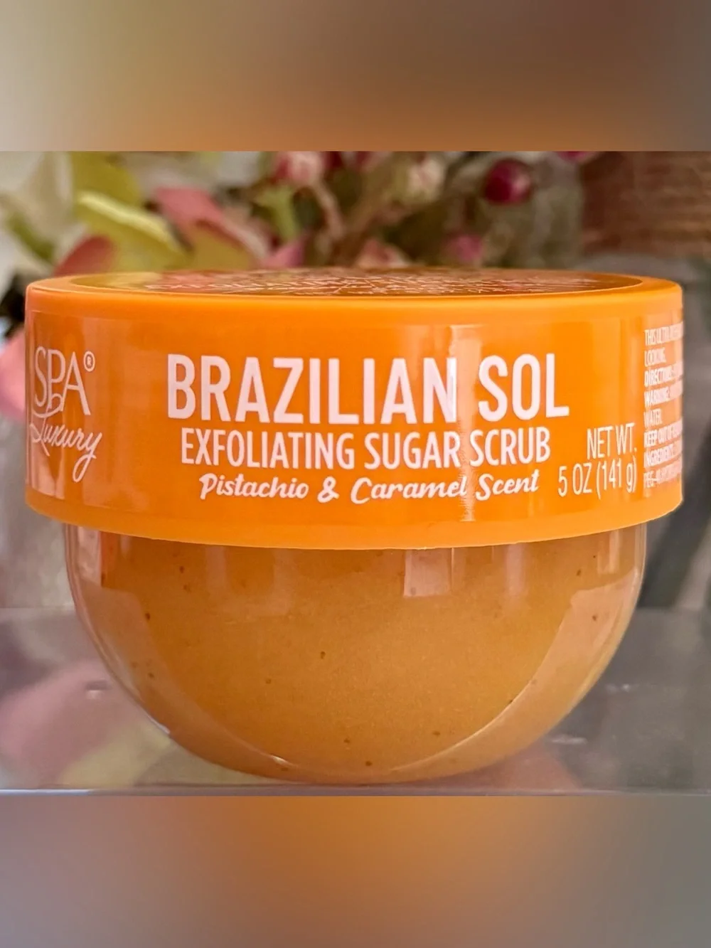 🆕🍡 SPA LUXURY LIMITED EDITION BRAZILIAN SOL “PISTACHIO & CARAMEL” SUGAR SCRUB!